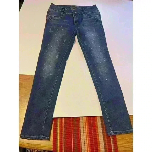 Keya Women’s Jeans 15 Rhinestones - Picture 1 of 14